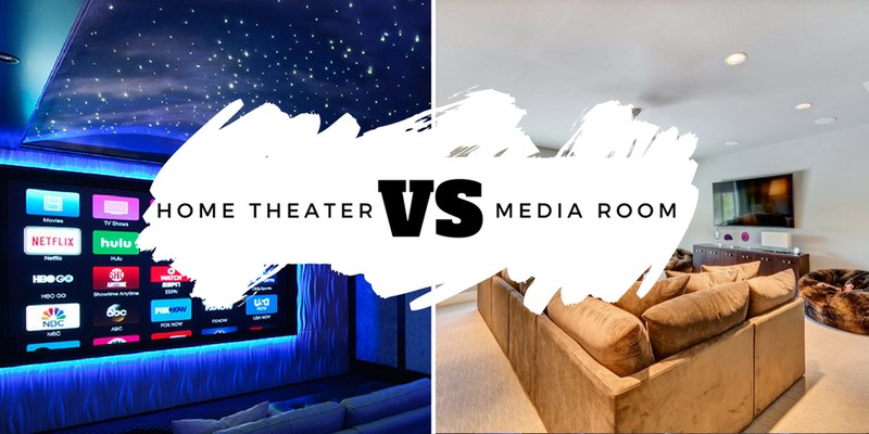 The Difference Between A Home Theater & Media Room 