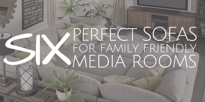 Six Perfect Media Room Sofas for Your Famil