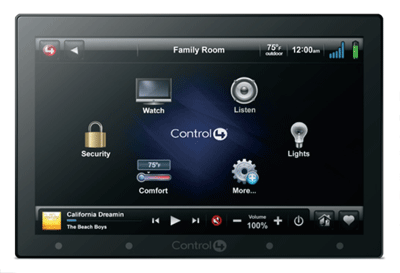 CONTROL4 INFINITYEDGE TM IN-WALL TOUCH SCREEN 5″