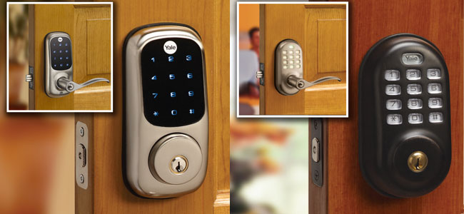 SMART DOOR LOCKS FOR STRESS-FREE SECURITY FROM YALE REAL LIVING